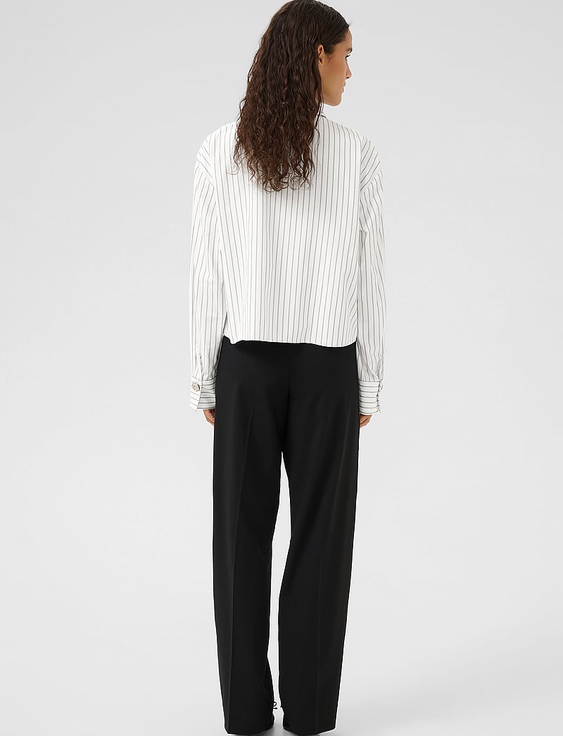 Karen By Simonsen - KBUda Nilla Shirt - langärmlige hemden - bright white - 4