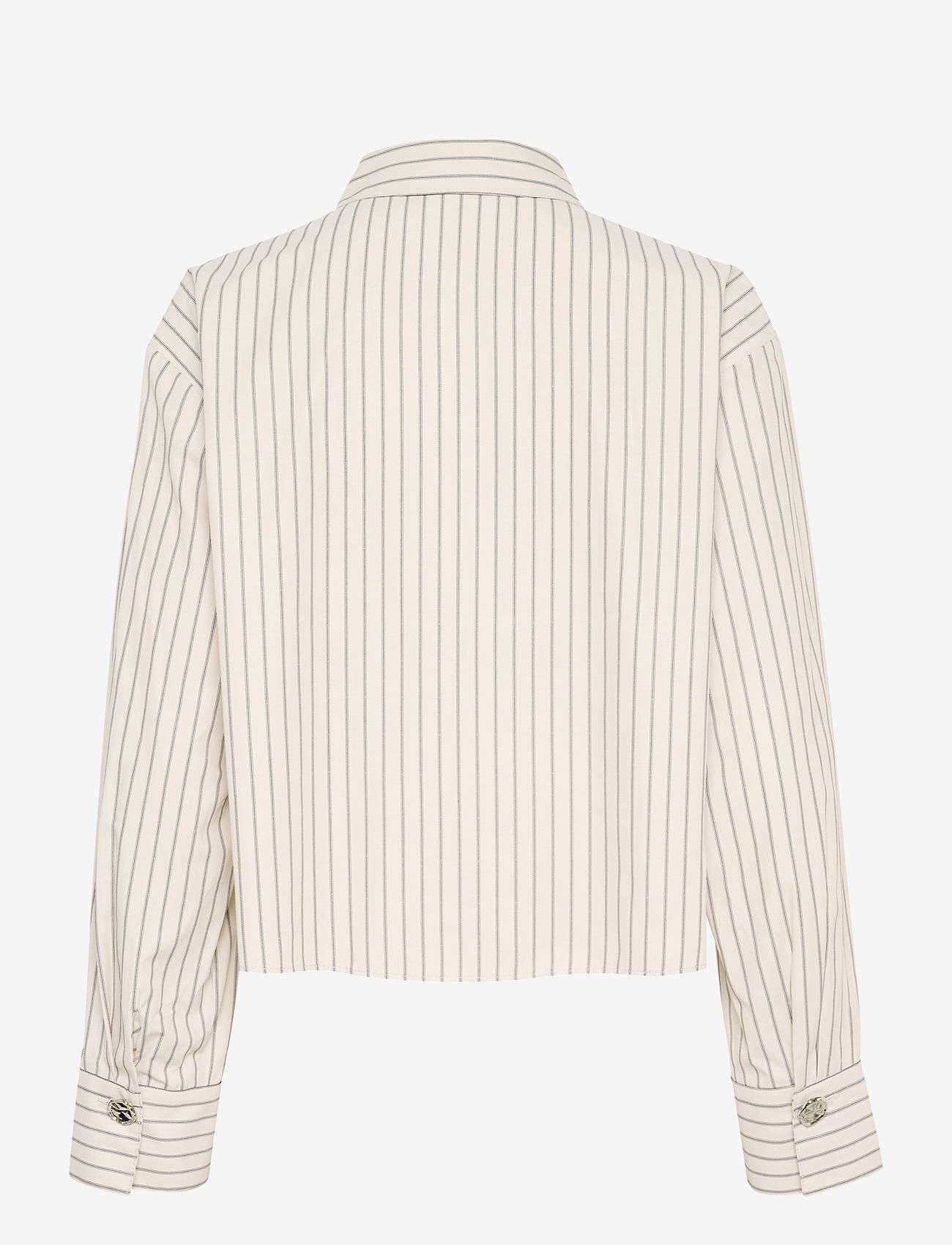 Karen By Simonsen - KBUda Nilla Shirt - long-sleeved shirts - simply taupe - 2