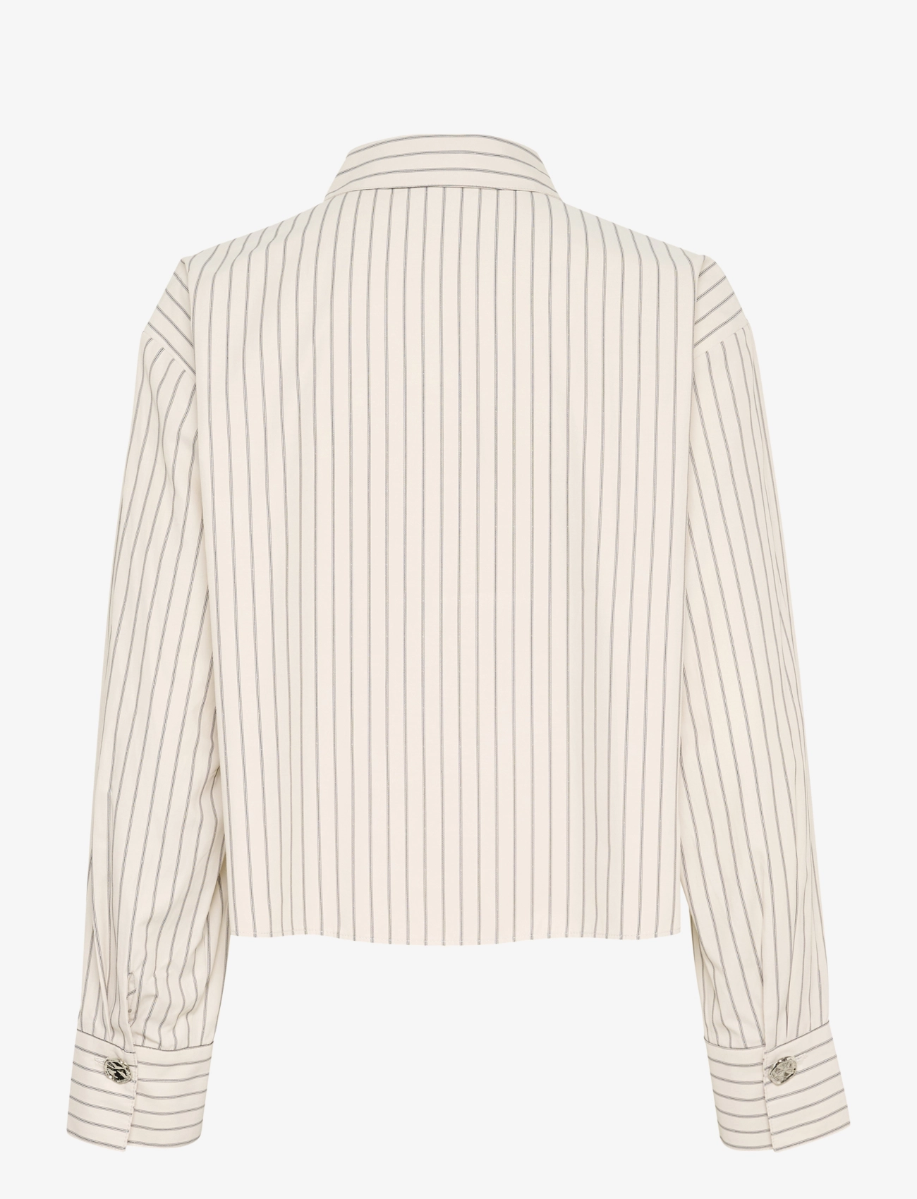 Karen By Simonsen - KBUda Nilla Shirt - long-sleeved shirts - simply taupe - 2