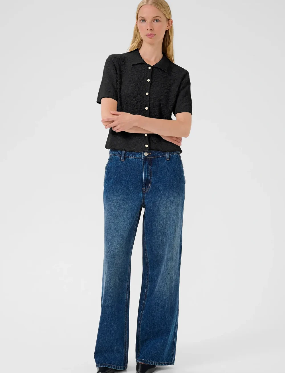 Karen By Simonsen - KBUnice Cardigan - cardigans - meteorite - 3