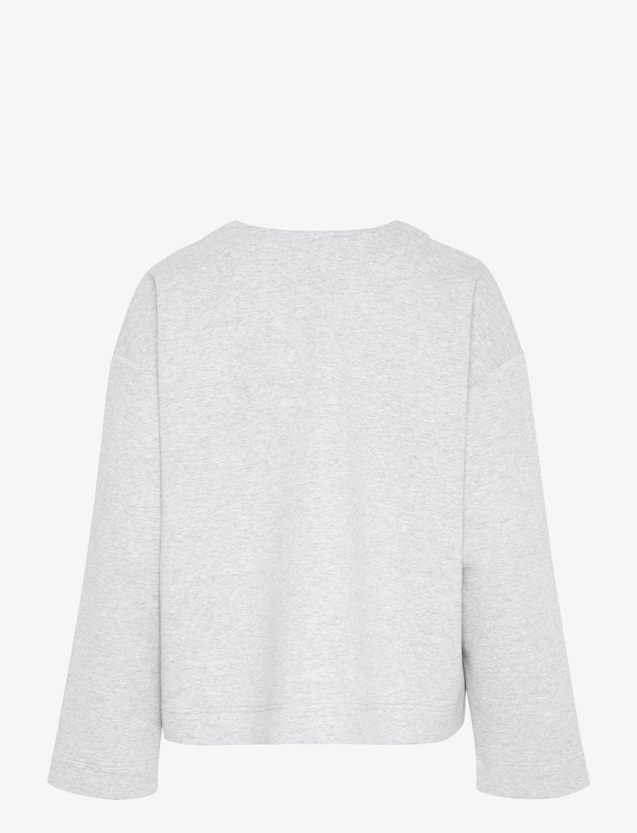 Karen By Simonsen - KBUrselina Sweat Blouse - sviitrid - medium grey melange - 2