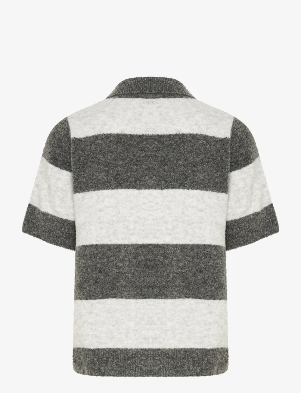 Karen By Simonsen - KBNoabelle Polo Short Sleeve - pullover - grey melange - 2