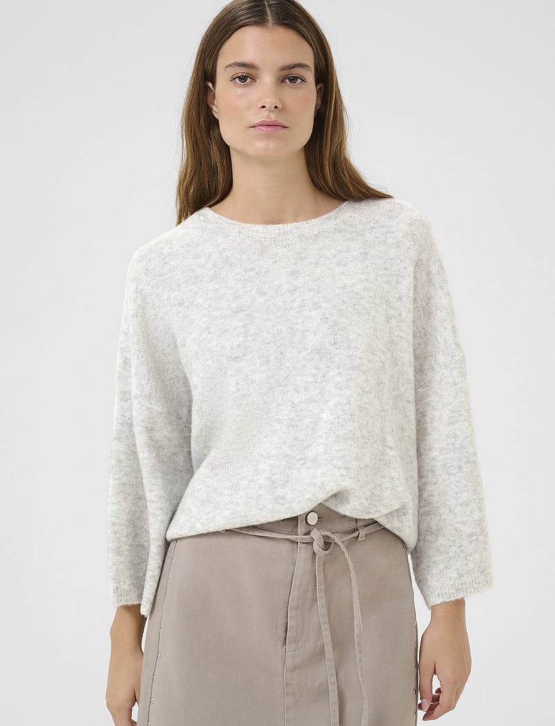 Karen By Simonsen - KBNoabelle Tee - sviitrid - opal gray melange - 0