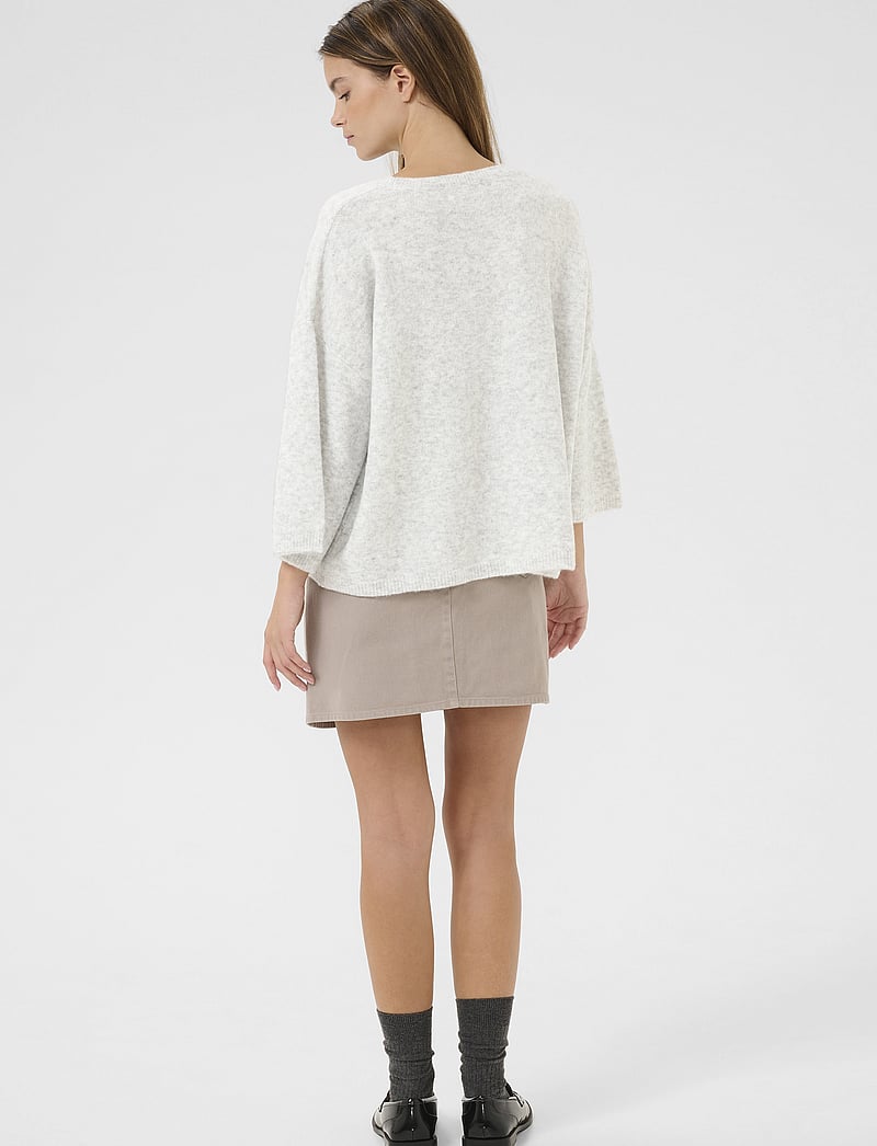 Karen By Simonsen - KBNoabelle Tee - sviitrid - opal gray melange - 4