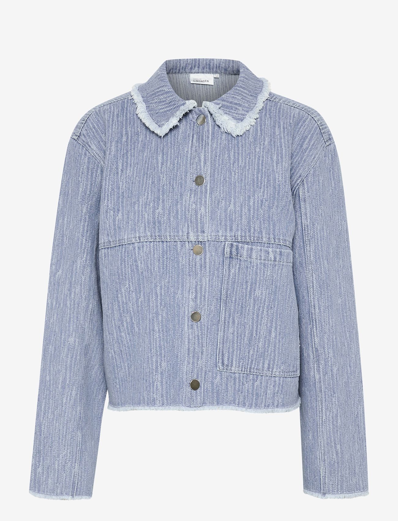 Karen By Simonsen - KBUrbana Shirt - overshirts - medium blue denim - 1