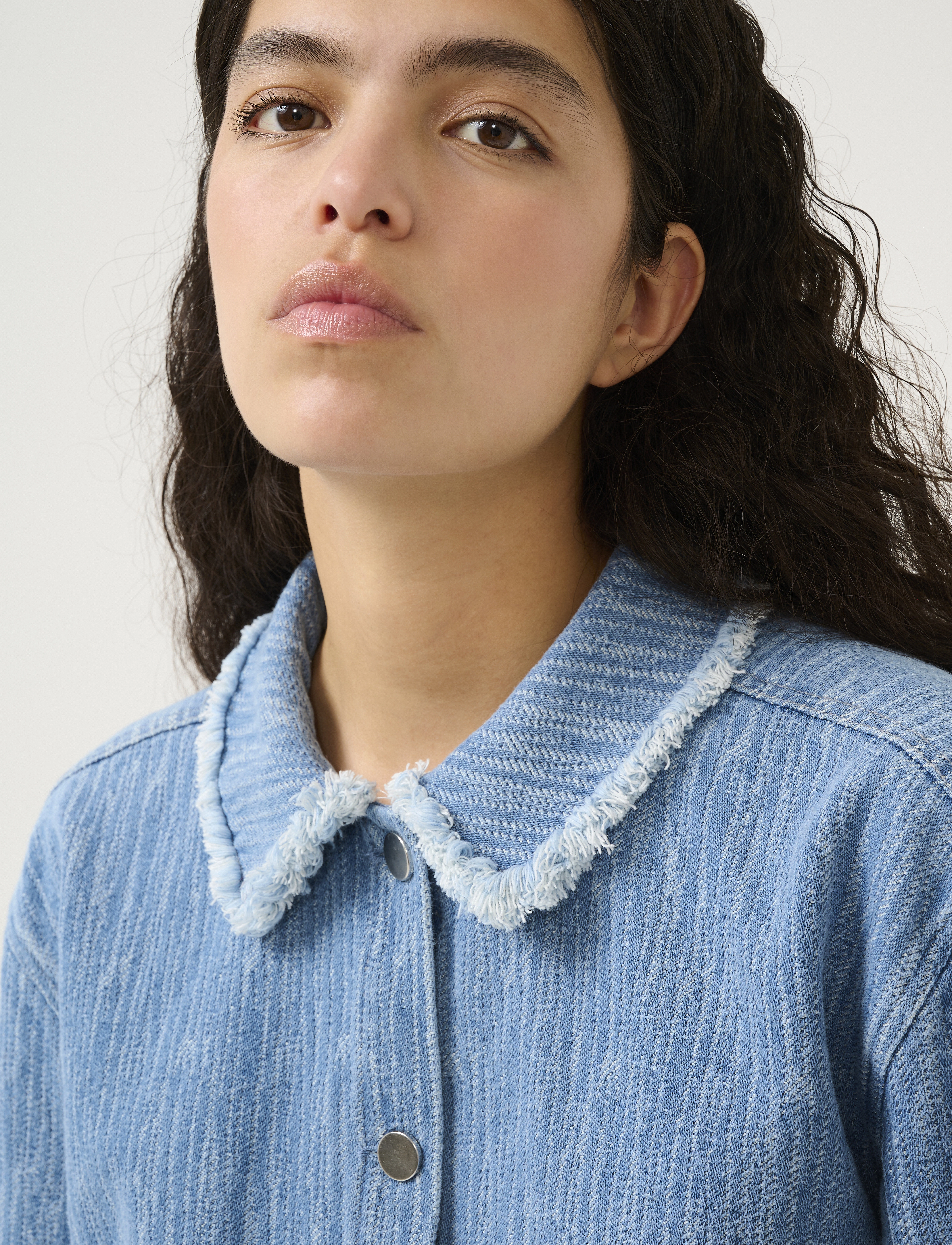 Karen By Simonsen - KBUrbana Shirt - overshirts - medium blue denim - 5