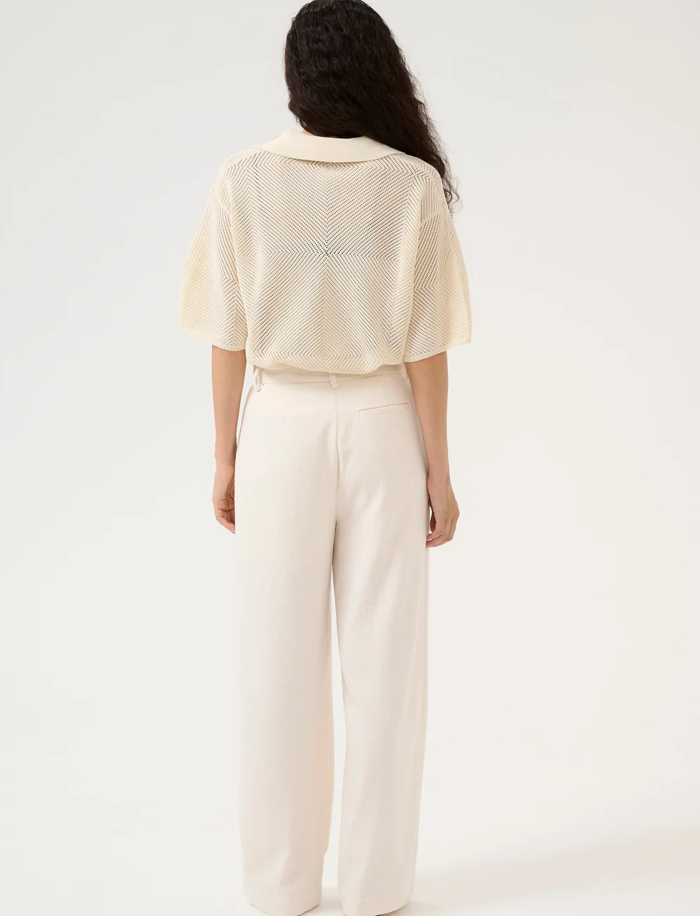 Karen By Simonsen - KBUpala Polo - džemperi - egret - 4