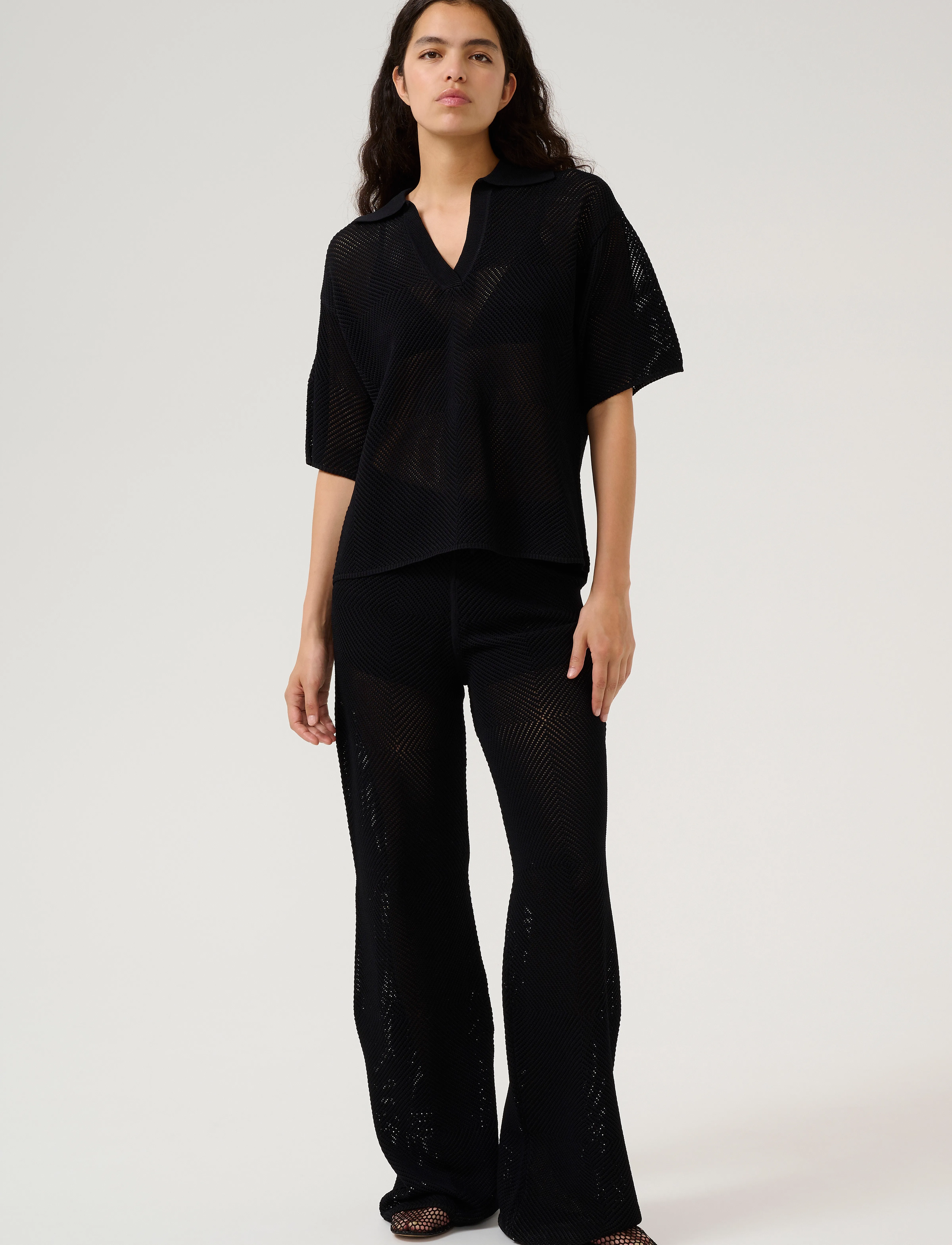 Karen By Simonsen - KBUpala Polo - striktrøjer - meteorite - 3