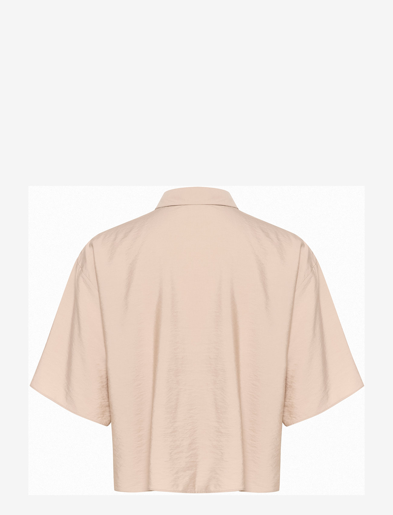 Karen By Simonsen - KBUte Blouse - kortærmede bluser - simply taupe - 1