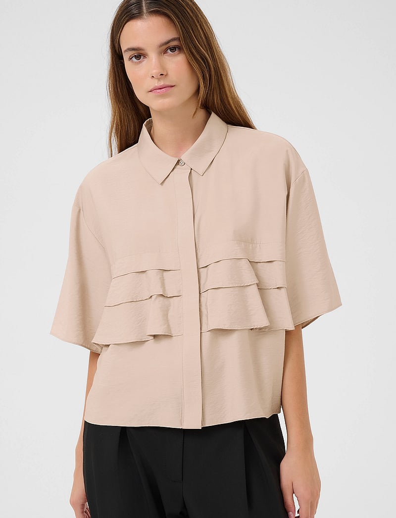 Karen By Simonsen - KBUte Blouse - simply taupe - 0