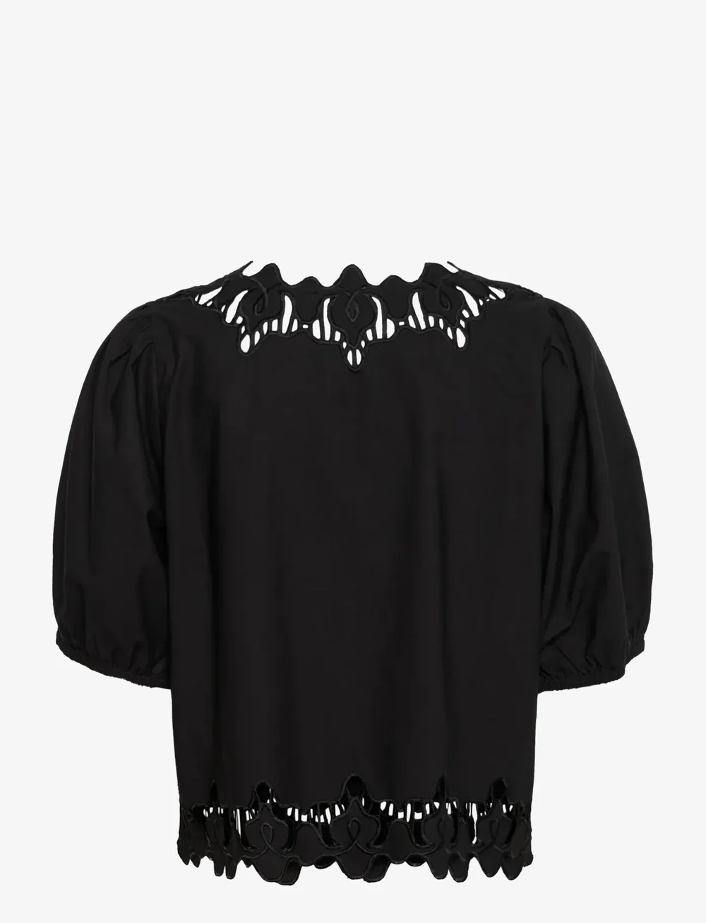 Karen By Simonsen - KBVictoria Blouse - lühikeste varrukatega pluusid - meteorite - 2