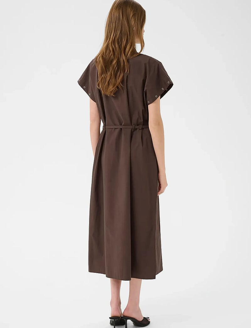 Karen By Simonsen - KBVicky Dress - hemdkleider - chocolate martini - 4