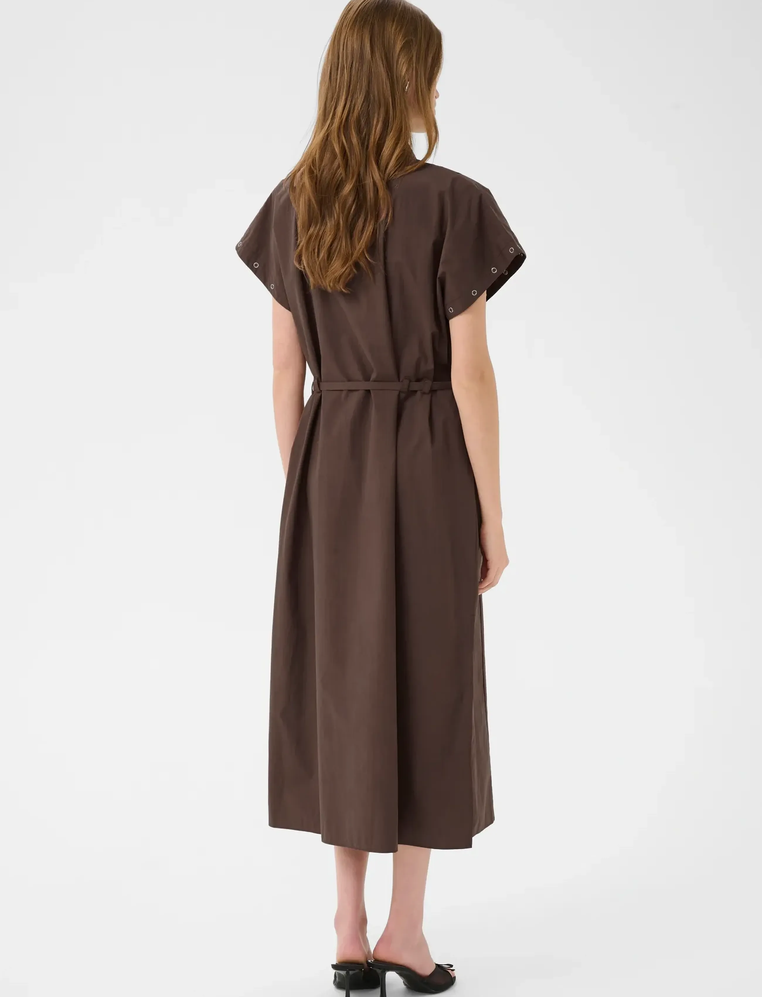 Karen By Simonsen - KBVicky Dress - hemdkleider - chocolate martini - 4