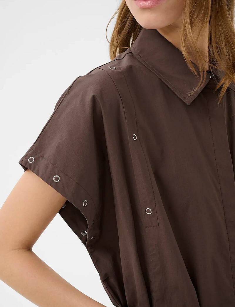 Karen By Simonsen - KBVicky Dress - hemdkleider - chocolate martini - 5