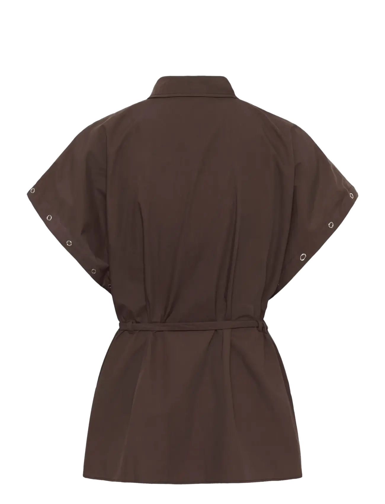 Karen By Simonsen - KBVicky Shirt - short-sleeved shirts - chocolate martini - 2