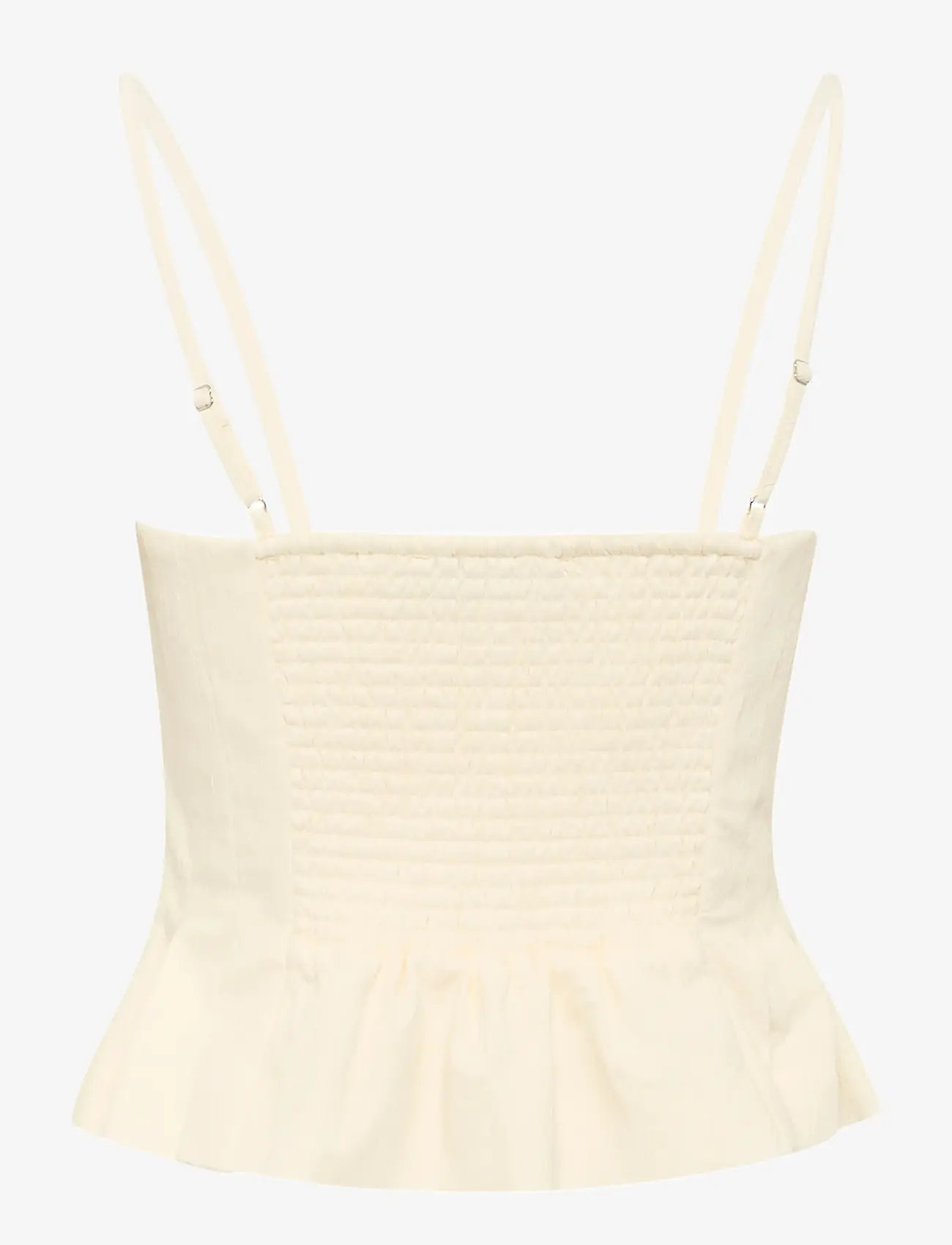 Karen By Simonsen - KBVilje Top - sleeveless tops - egret - 2