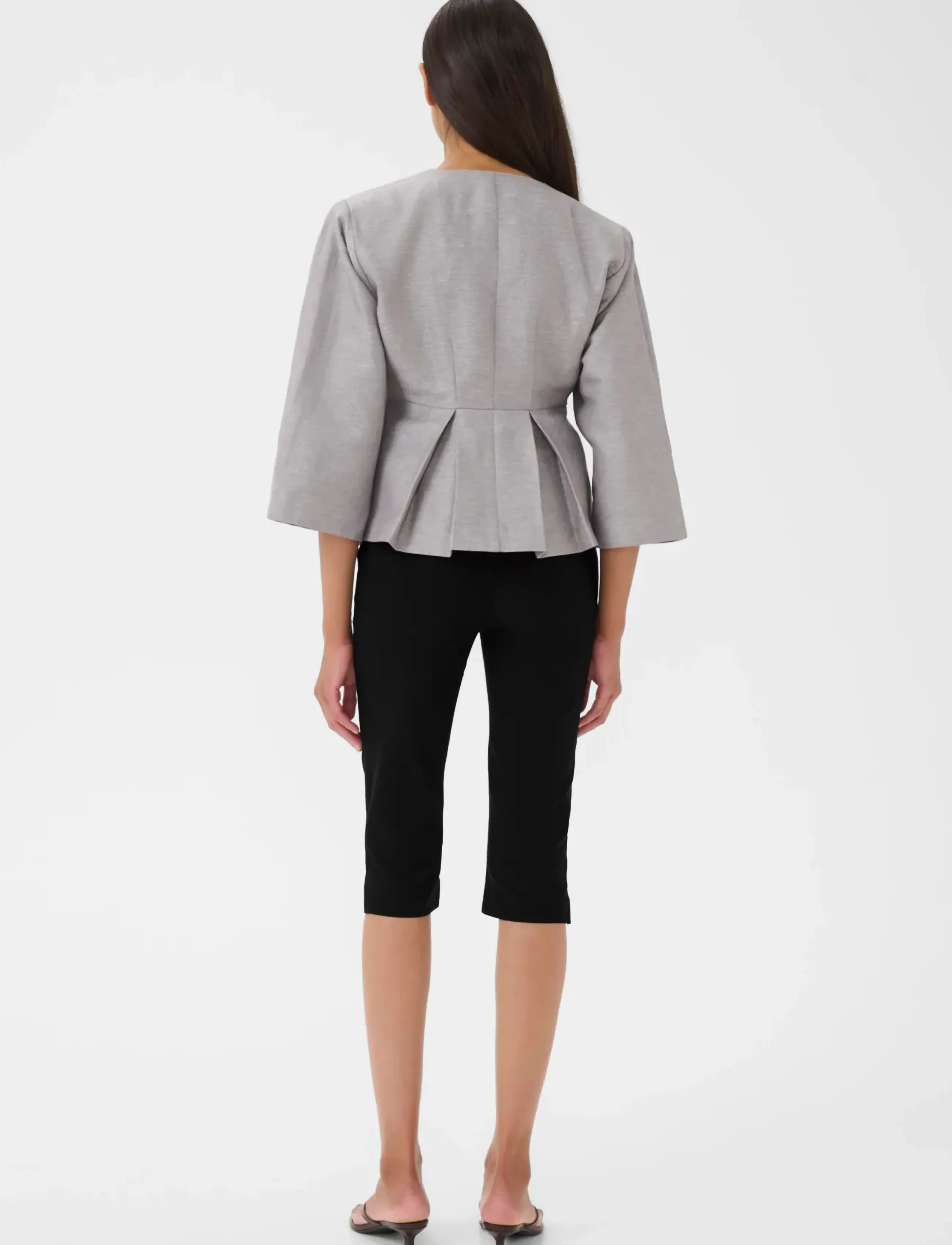 Karen By Simonsen - KBViben Capri Pants - meteorite - 4