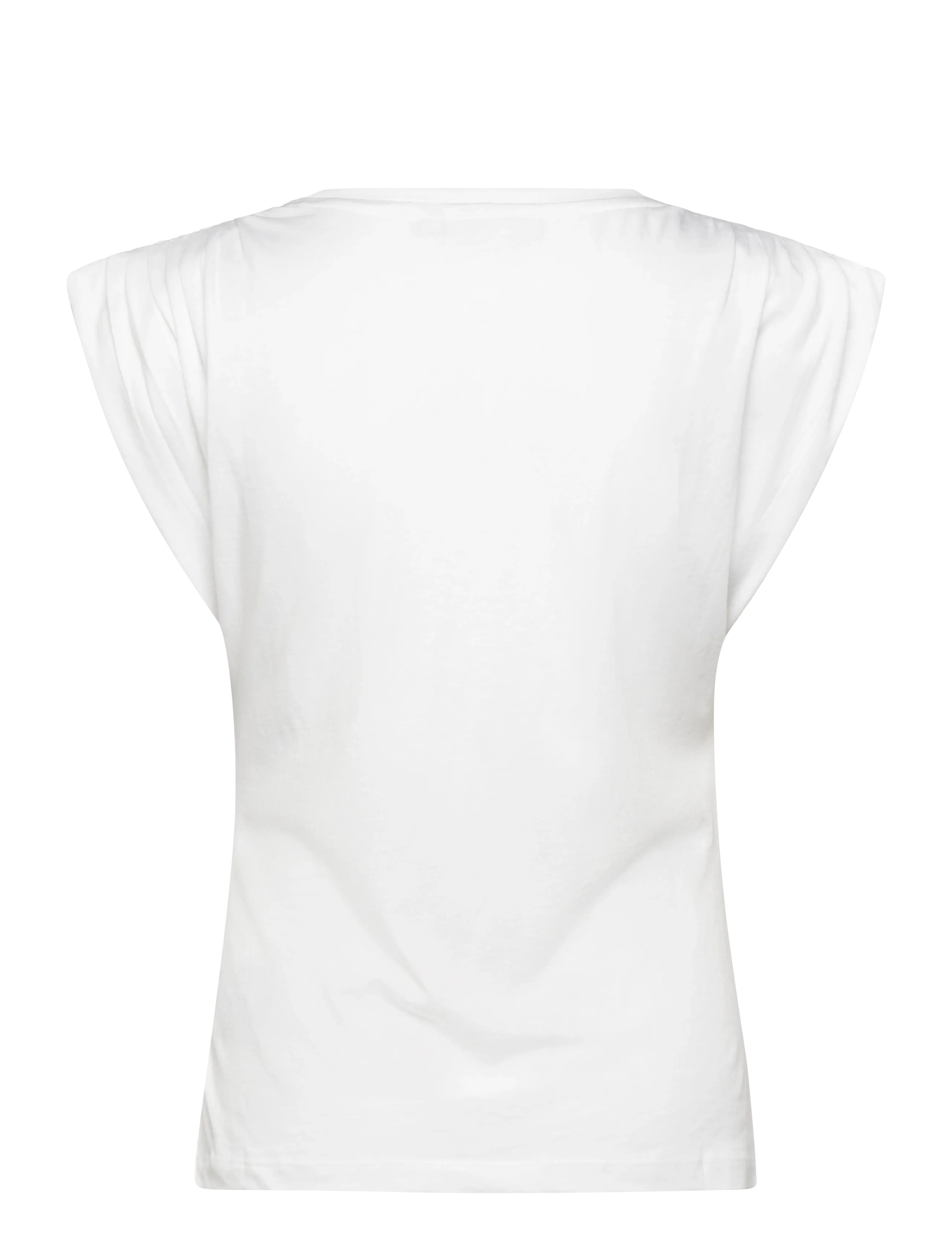 Karen By Simonsen - KBAnnie Top - linnen - bright white - 1