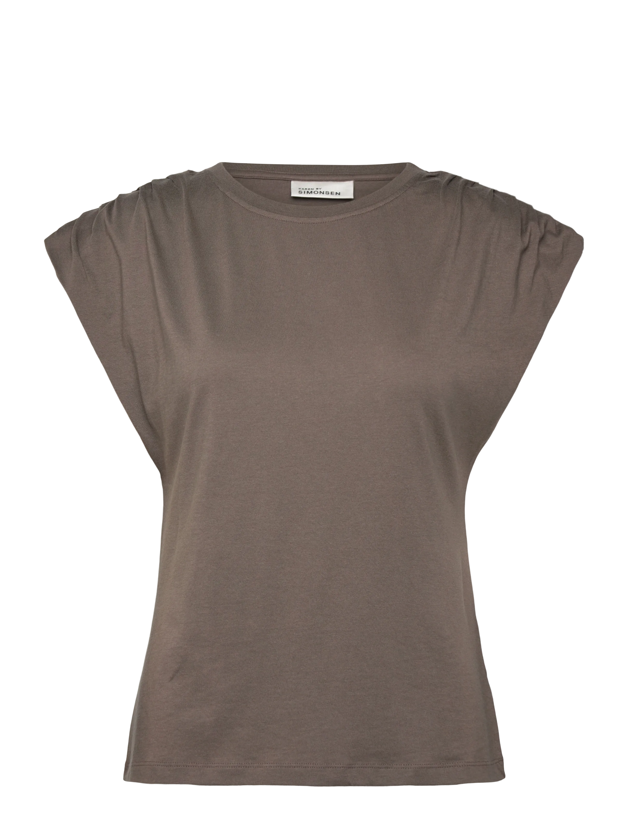 Karen By Simonsen KBAnnie Top - T-Shirts & Tops - FALCON / brown