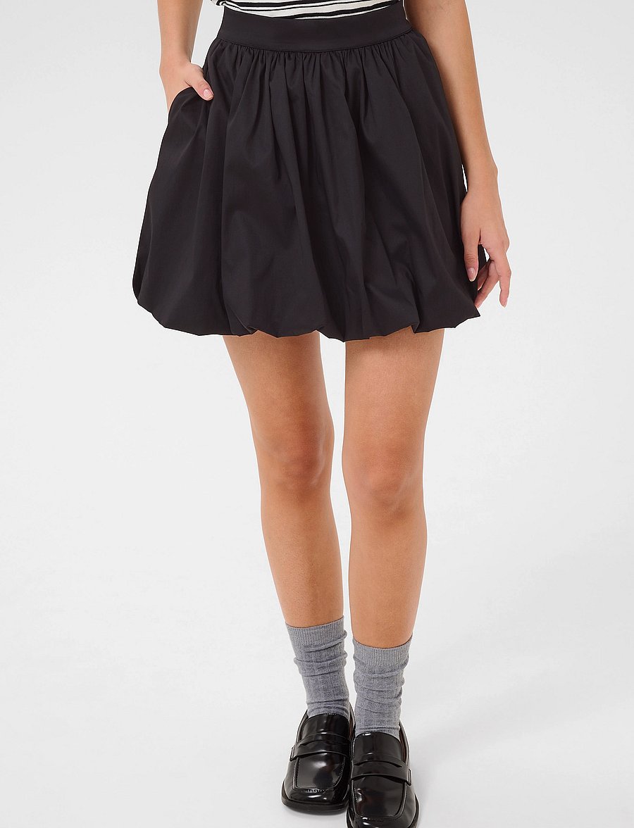 Karen By Simonsen - KBVipse Skirt - korte nederdele - meteorite - 0