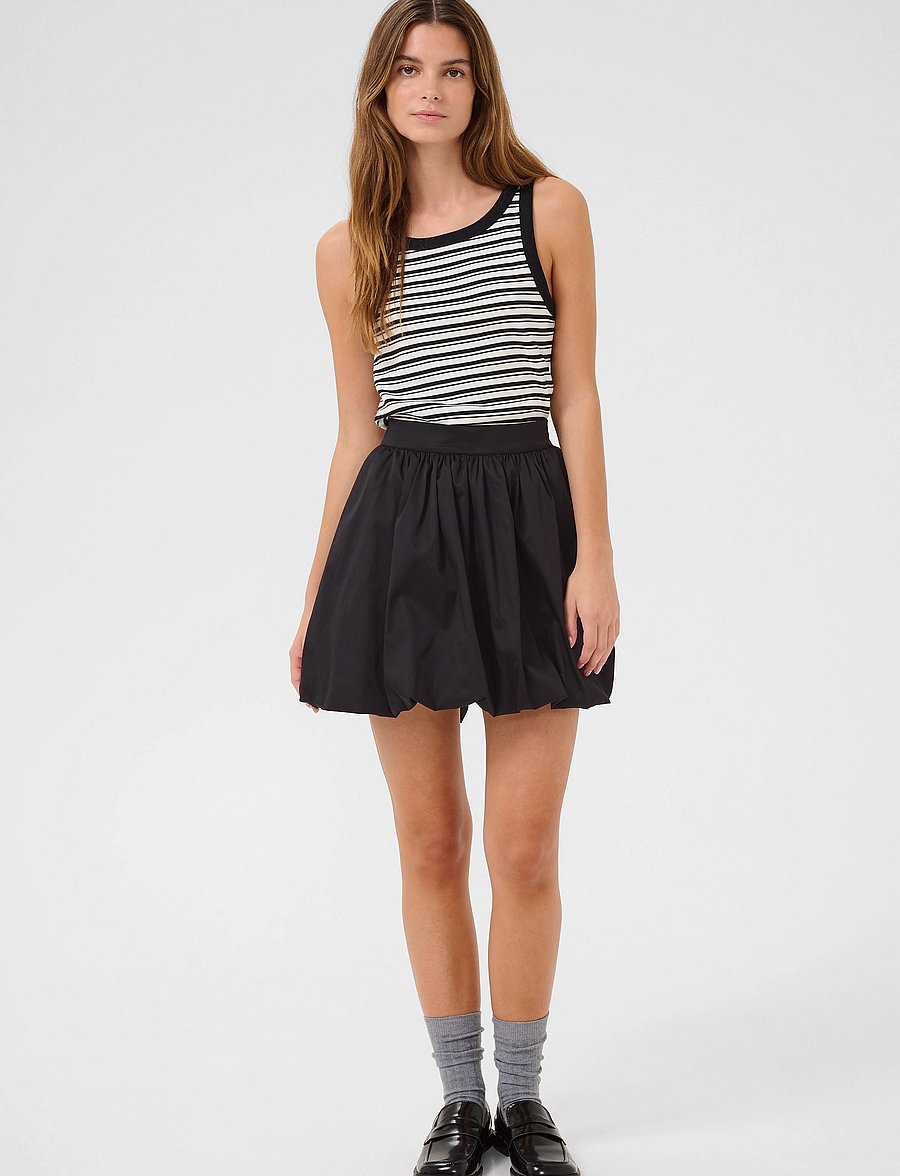 Karen By Simonsen - KBVipse Skirt - korte nederdele - meteorite - 3