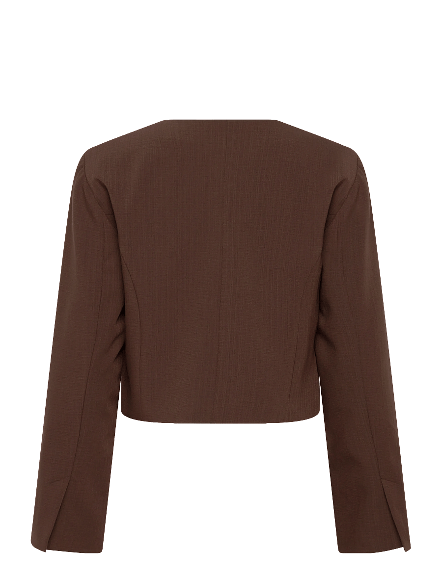 Karen By Simonsen - KBRo Jacket - cropped-blazer - bracken - 1