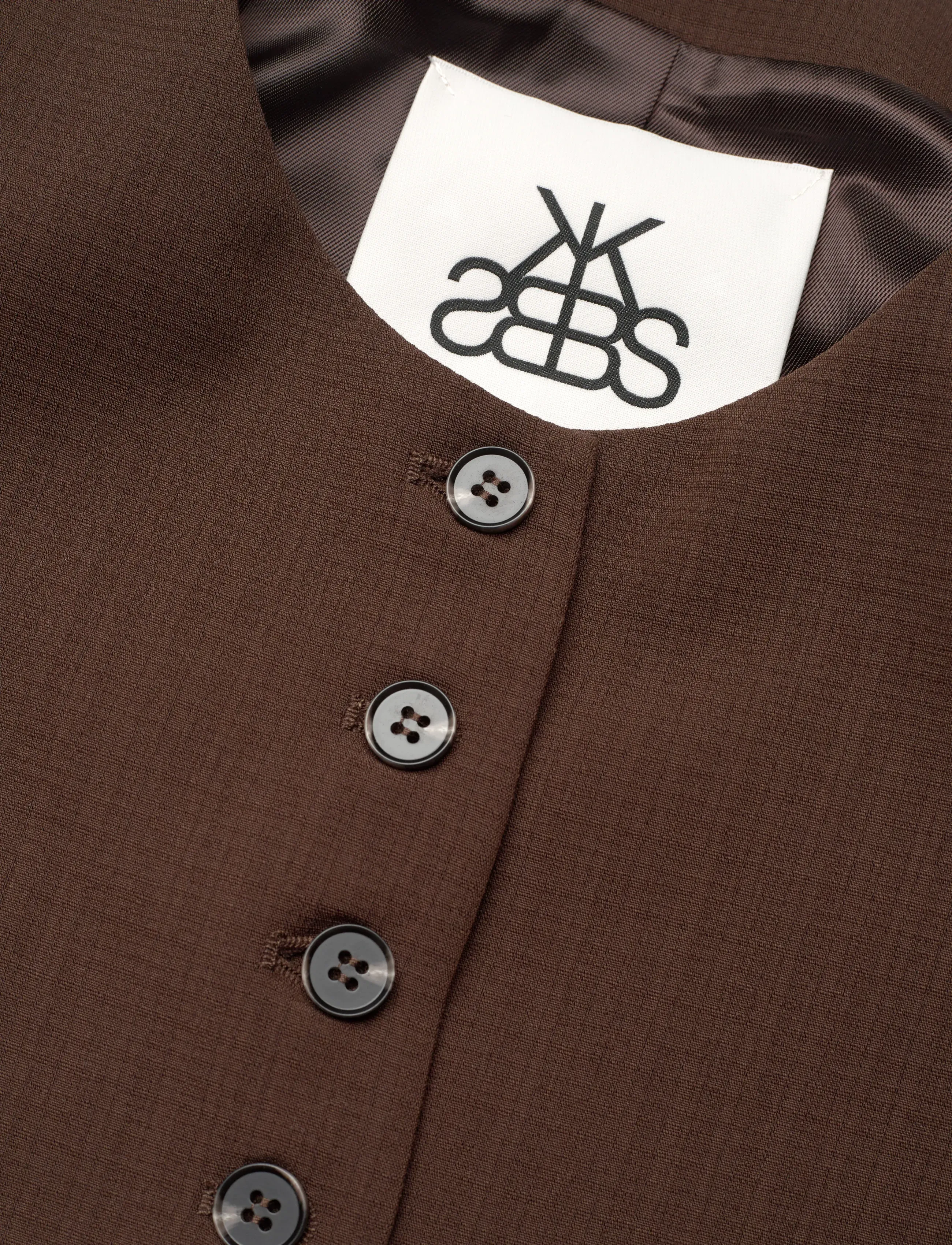 Karen By Simonsen - KBRo Jacket - cropped blazers - bracken - 2