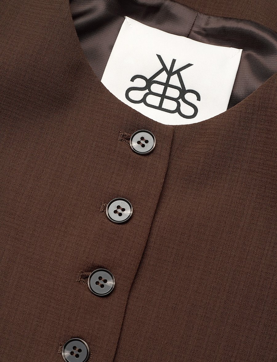 Karen By Simonsen - KBRo Jacket - cropped-blazer - bracken - 2