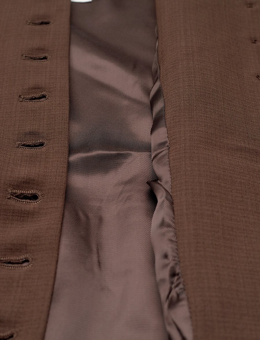 Karen By Simonsen - KBRo Jacket - cropped-blazer - bracken - 4