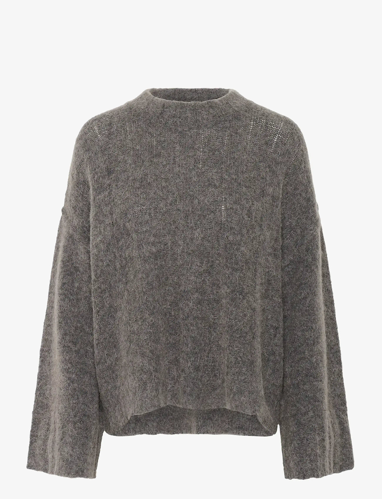 Karen By Simonsen - KBBlake Lara Oneck - sügisesed riided - dark gray melange - 0