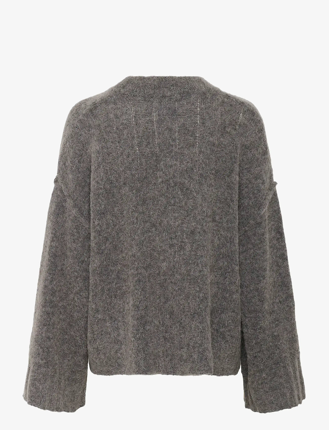 Karen By Simonsen - KBBlake Lara Oneck - sügisesed riided - dark gray melange - 1