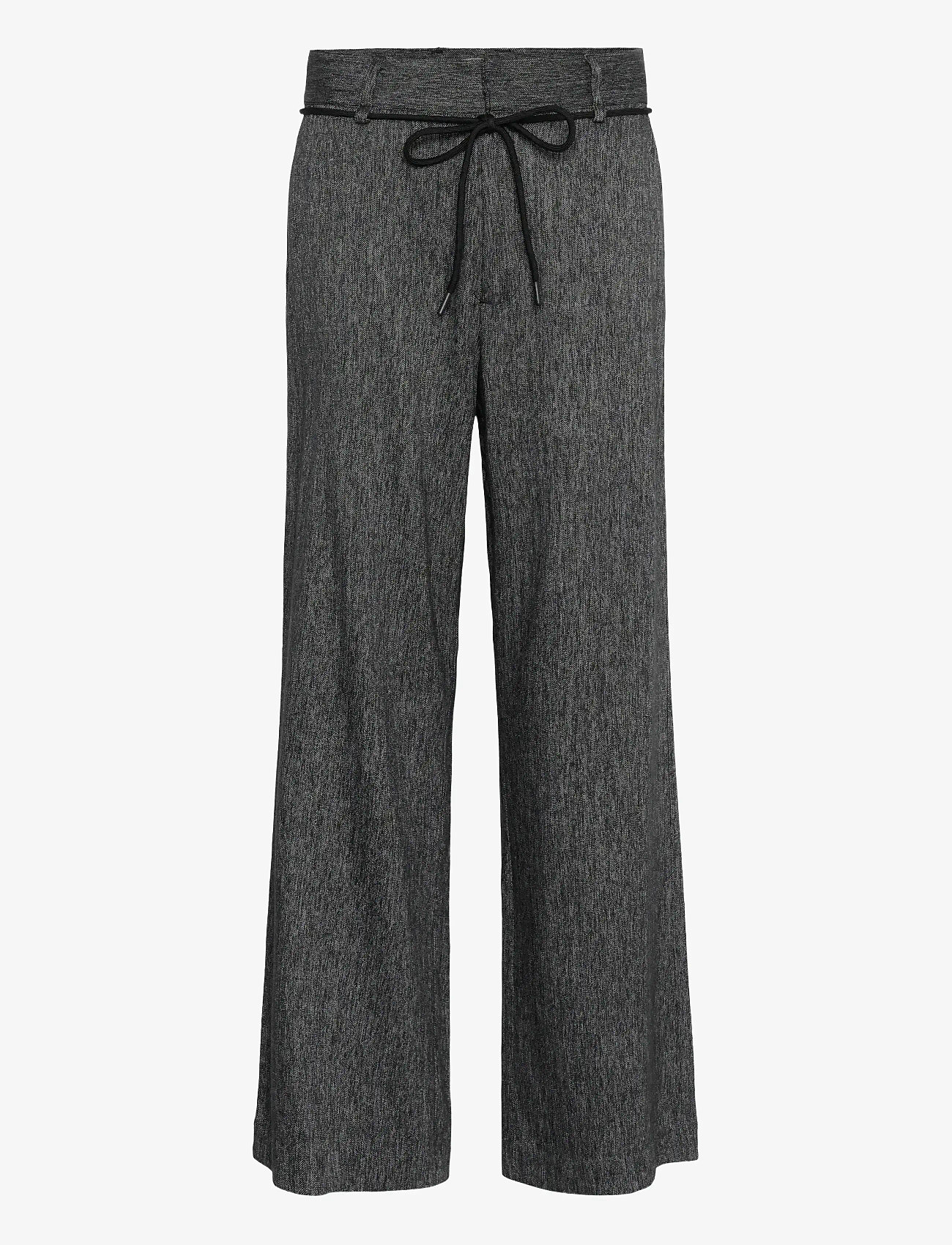 Karen By Simonsen - KBBlair Pants - bukser med brede ben - meteorite - 1