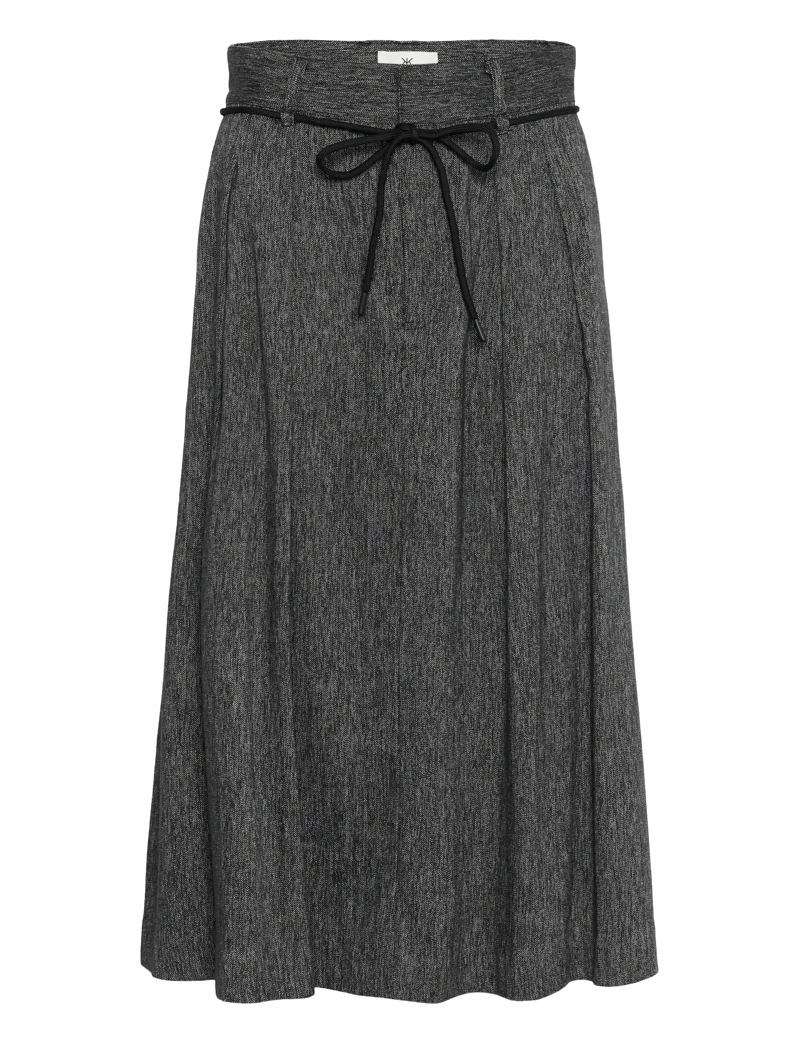 Karen By Simonsen KBBlair Skirt - Tøj - METEORITE / grey
