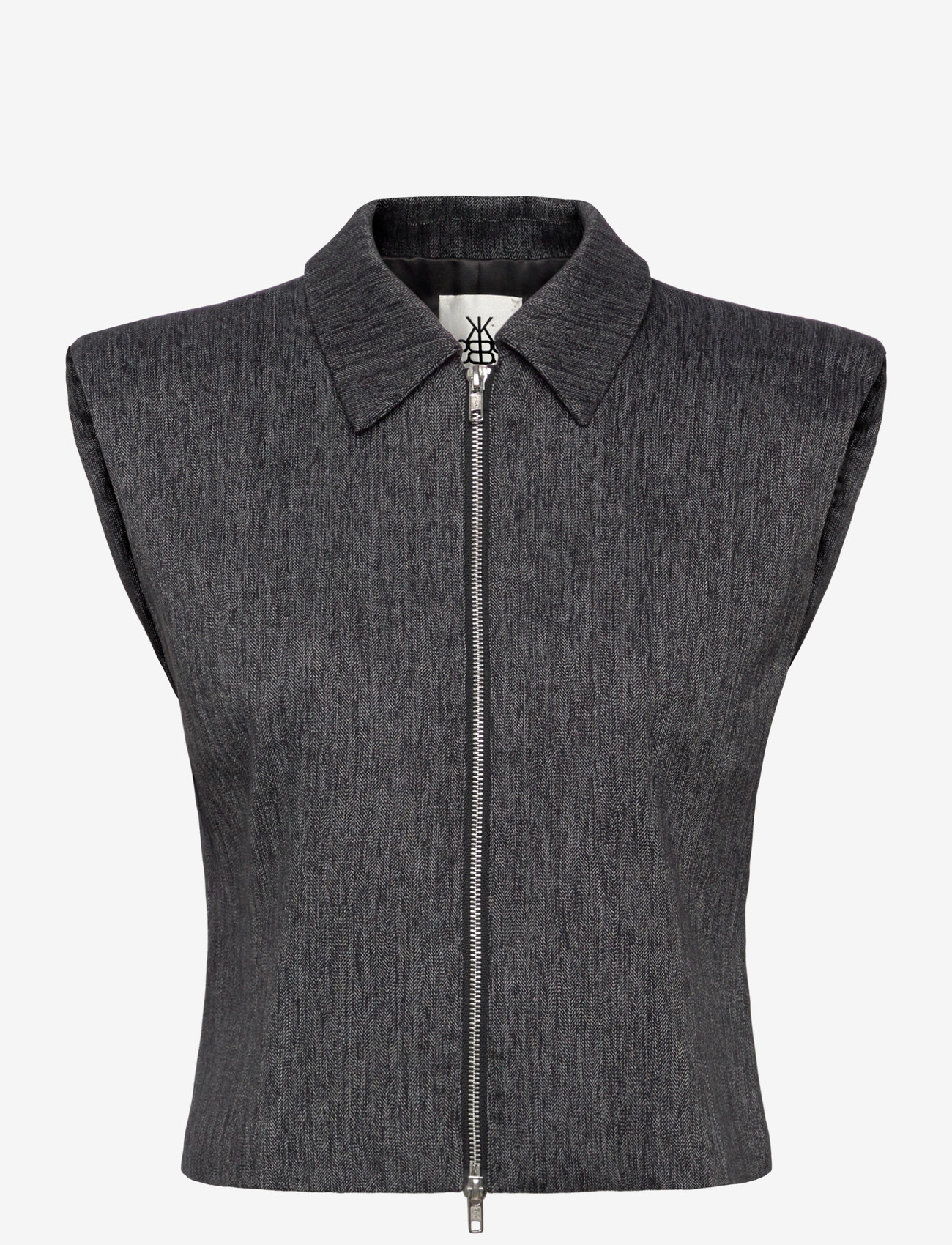Karen By Simonsen - KBBlair Waistcoat - denimveste - meteorite - 0