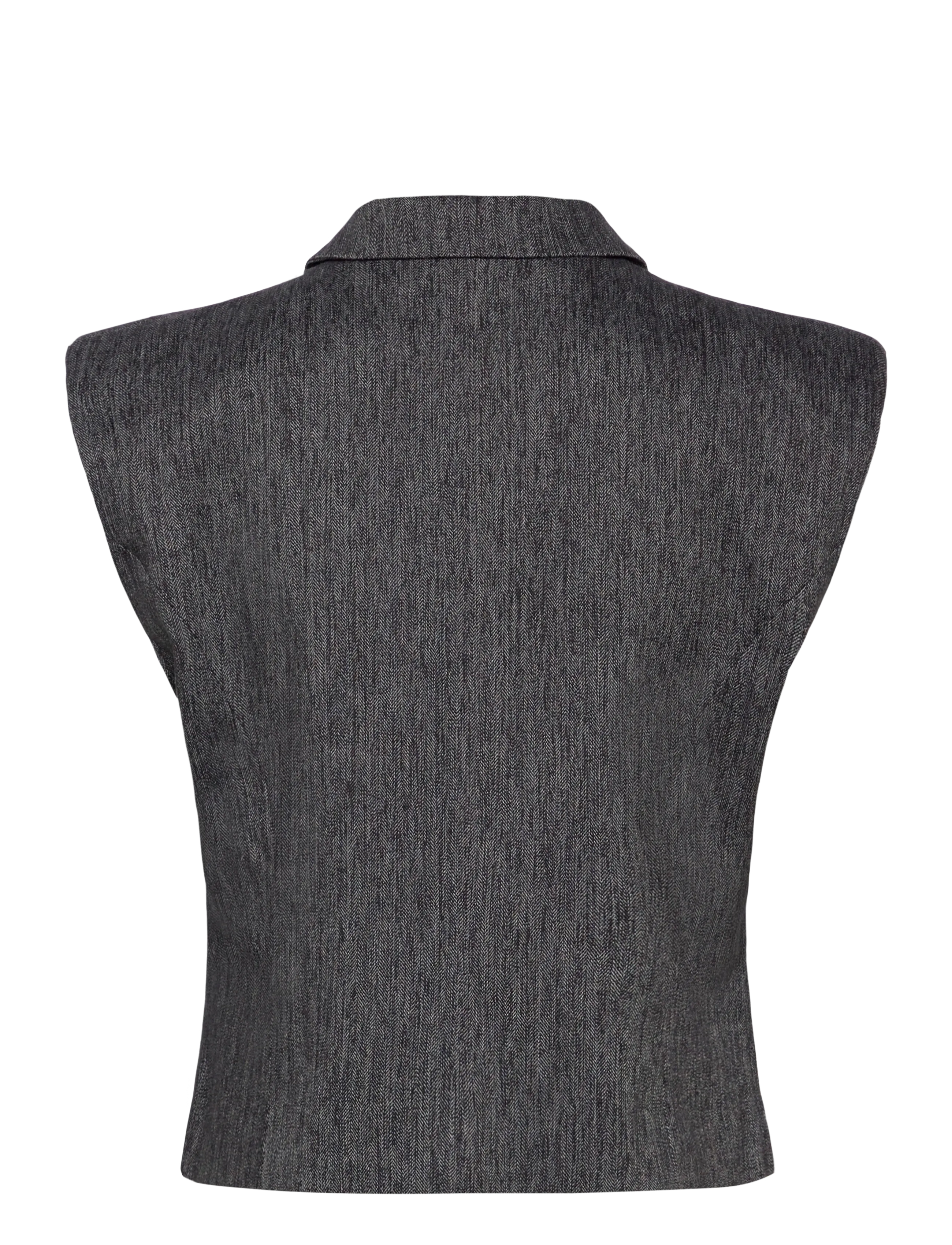 Karen By Simonsen - KBBlair Waistcoat - denimveste - meteorite - 1