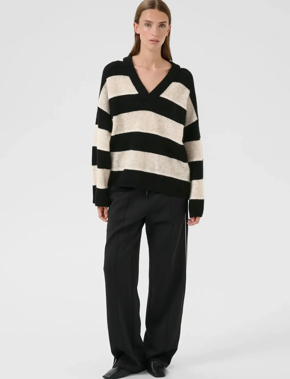 Karen By Simonsen - KBZelda Stripe Knit - sviitrid - meteorite stripe - 3