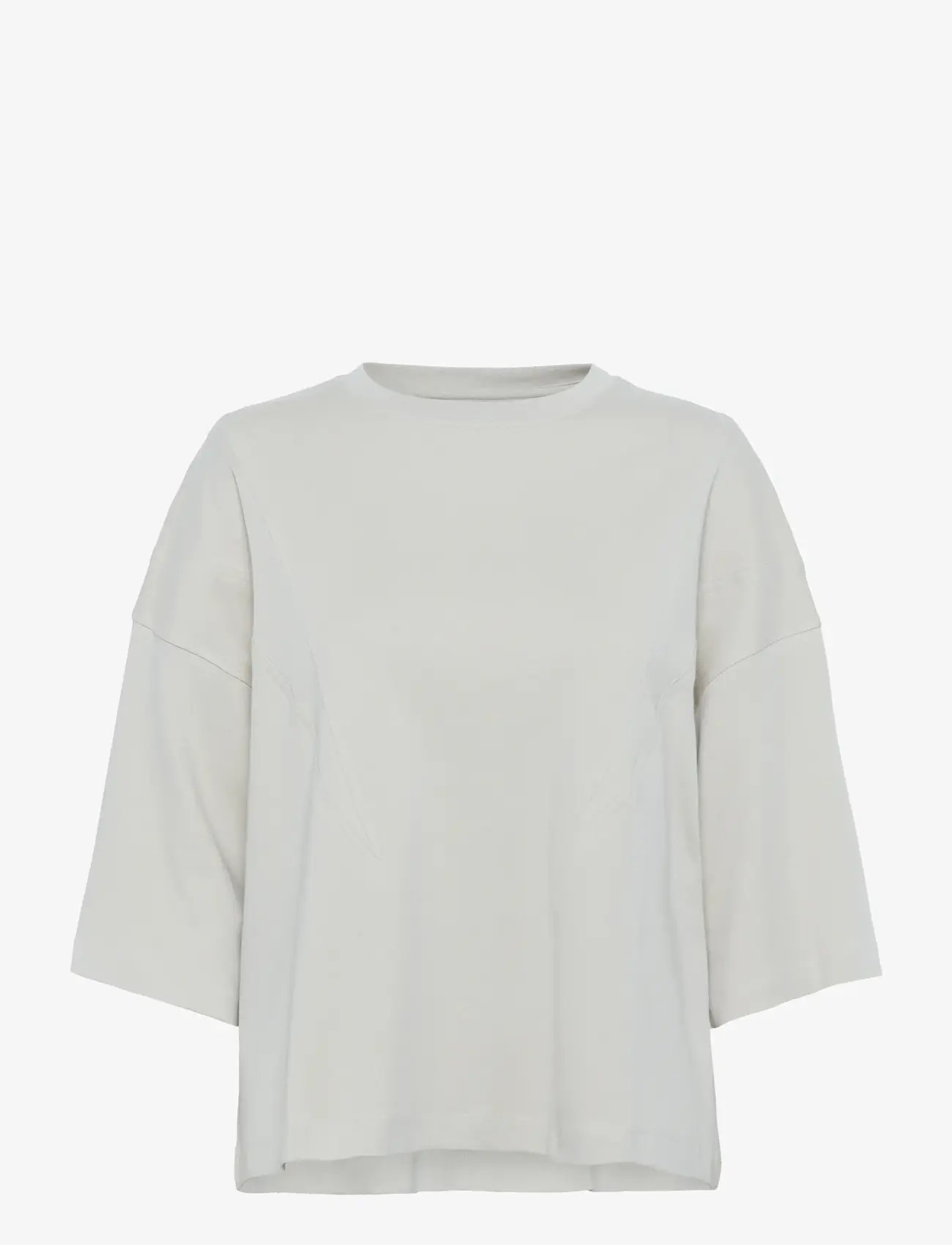 Karen By Simonsen - KBBristol Tee - efterårstøj - pumice stone - 0