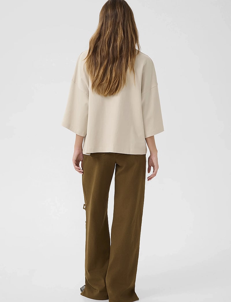 Karen By Simonsen - KBBristol Tee - t-shirts - pumice stone - 4