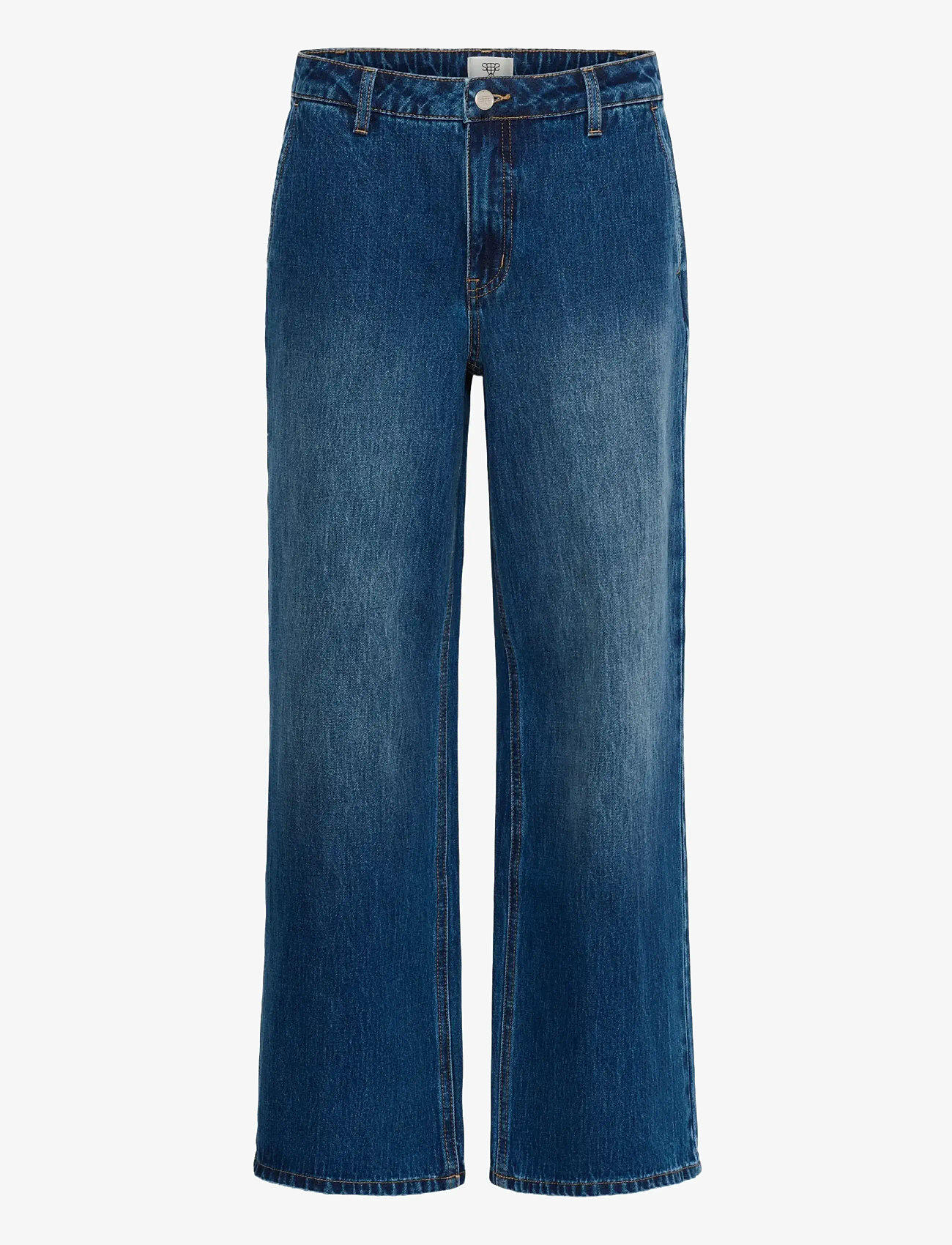 Karen By Simonsen - KBBonnie Jeans - laia säärega teksad - dark blue denim - 1