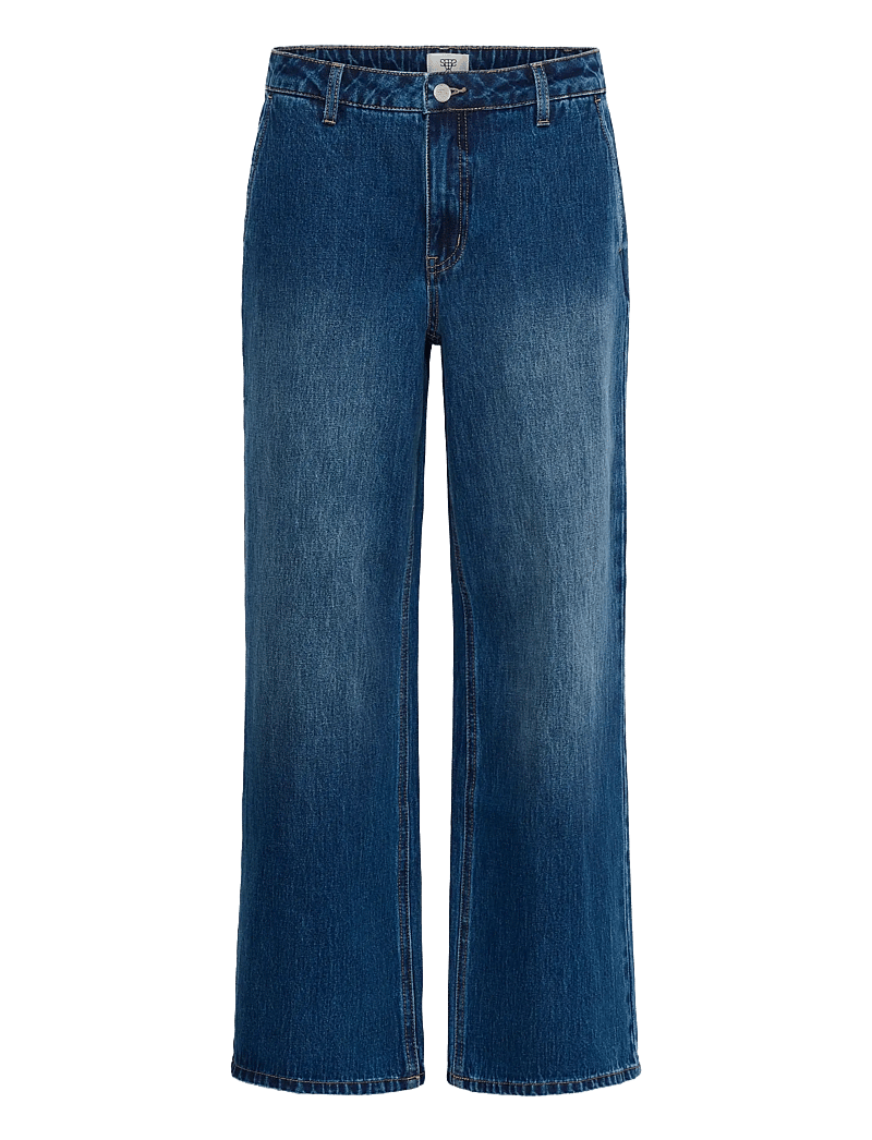 Karen By Simonsen - KBBonnie Jeans - laia säärega teksad - dark blue denim - 1