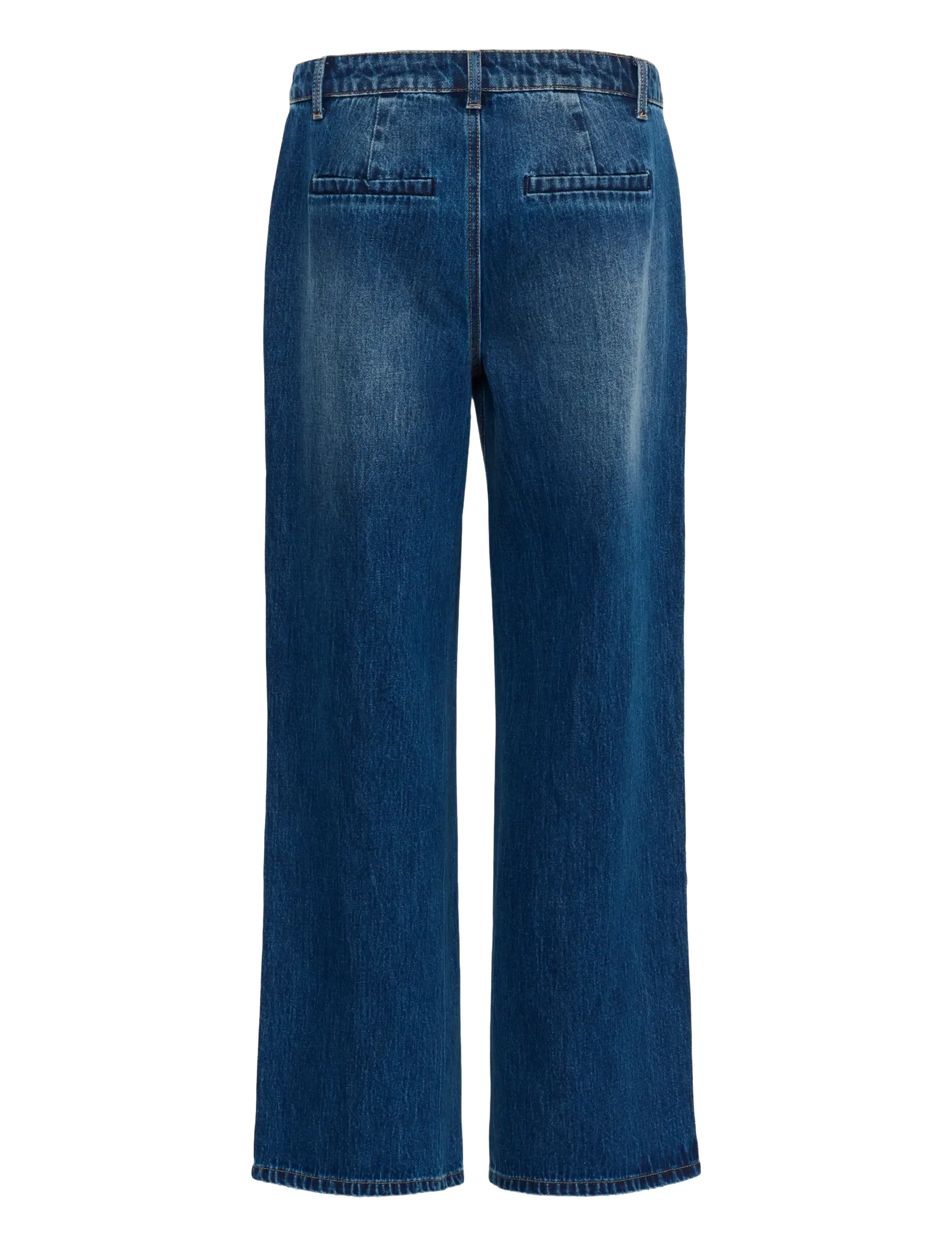 Karen By Simonsen - KBBonnie Jeans - hosen mit weitem bein - dark blue denim - 2