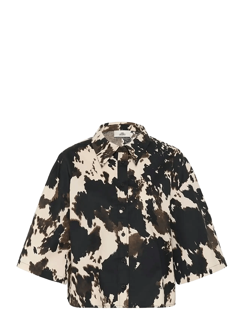 Karen By Simonsen - KBBabeth Shirt - lühikeste varrukatega särgid - babeth - 1