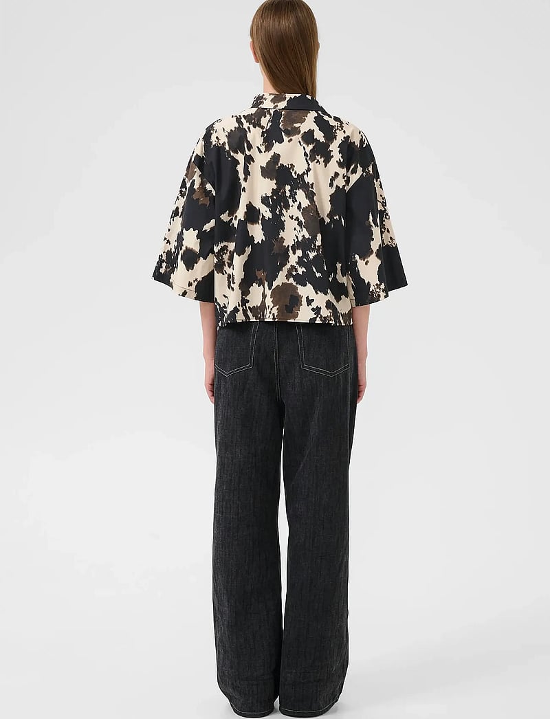 Karen By Simonsen - KBBabeth Shirt - lühikeste varrukatega särgid - babeth - 4