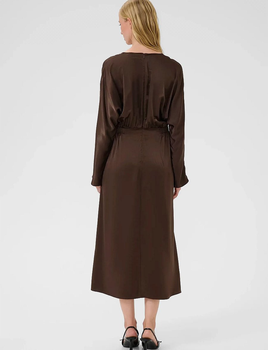 Karen By Simonsen - KBBlanca Long Dress - sukienki koktajlowe - bracken - 4