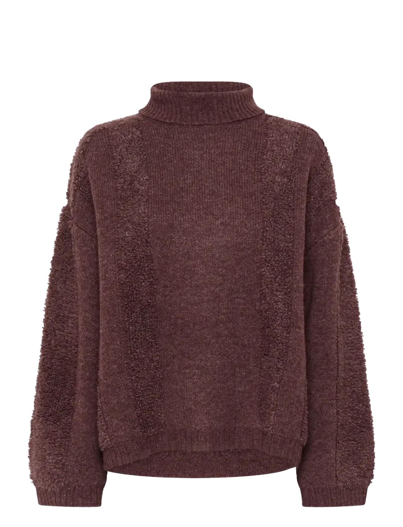 Karen By Simonsen KBBiancamaria T'Neck - Tøj - HUCKLEBERRY / burgundy