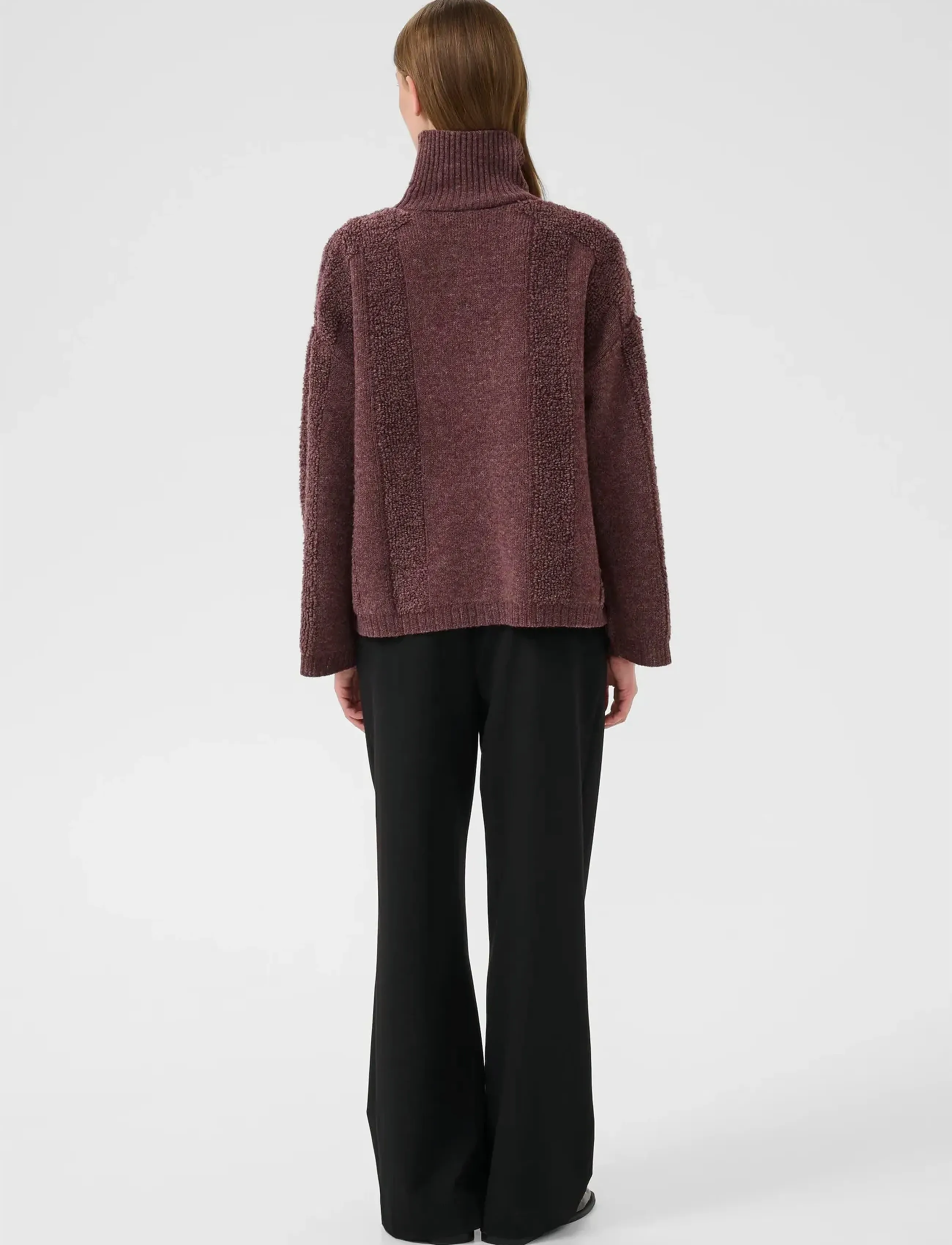 Karen By Simonsen - KBBiancamaria T'Neck - gebreide truien - huckleberry - 4
