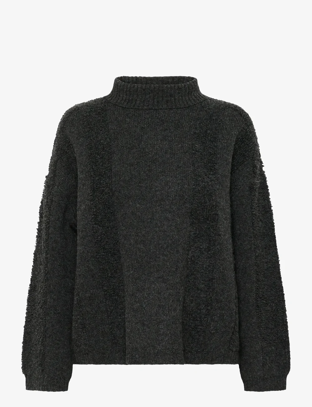 Karen By Simonsen - KBBiancamaria T'Neck - sviitrid - medium grey melange - 1