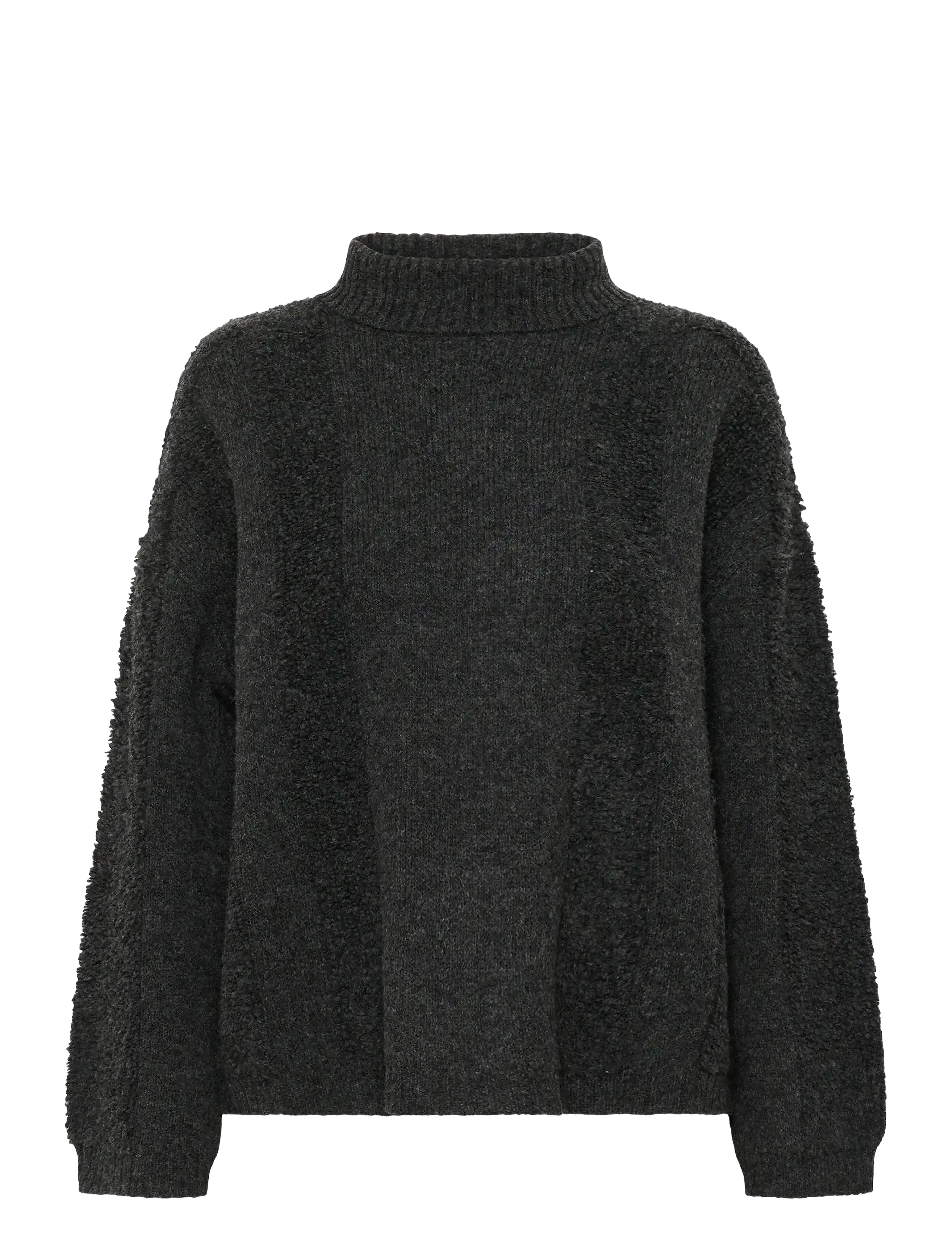 Karen By Simonsen KBBiancamaria T'Neck - Strik - MEDIUM GREY MELANGE / grey