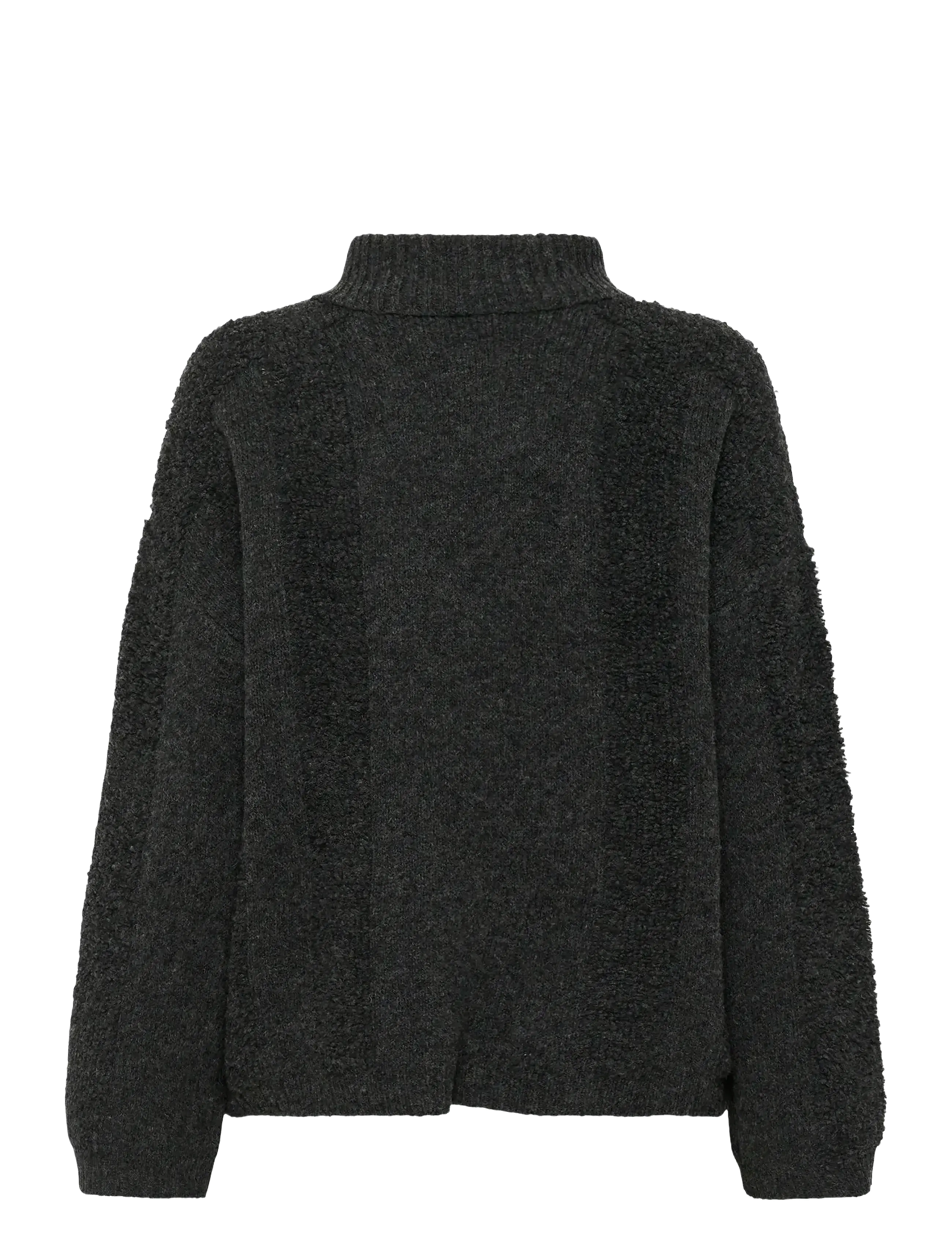 Karen By Simonsen - KBBiancamaria T'Neck - striktrøjer - medium grey melange - 2