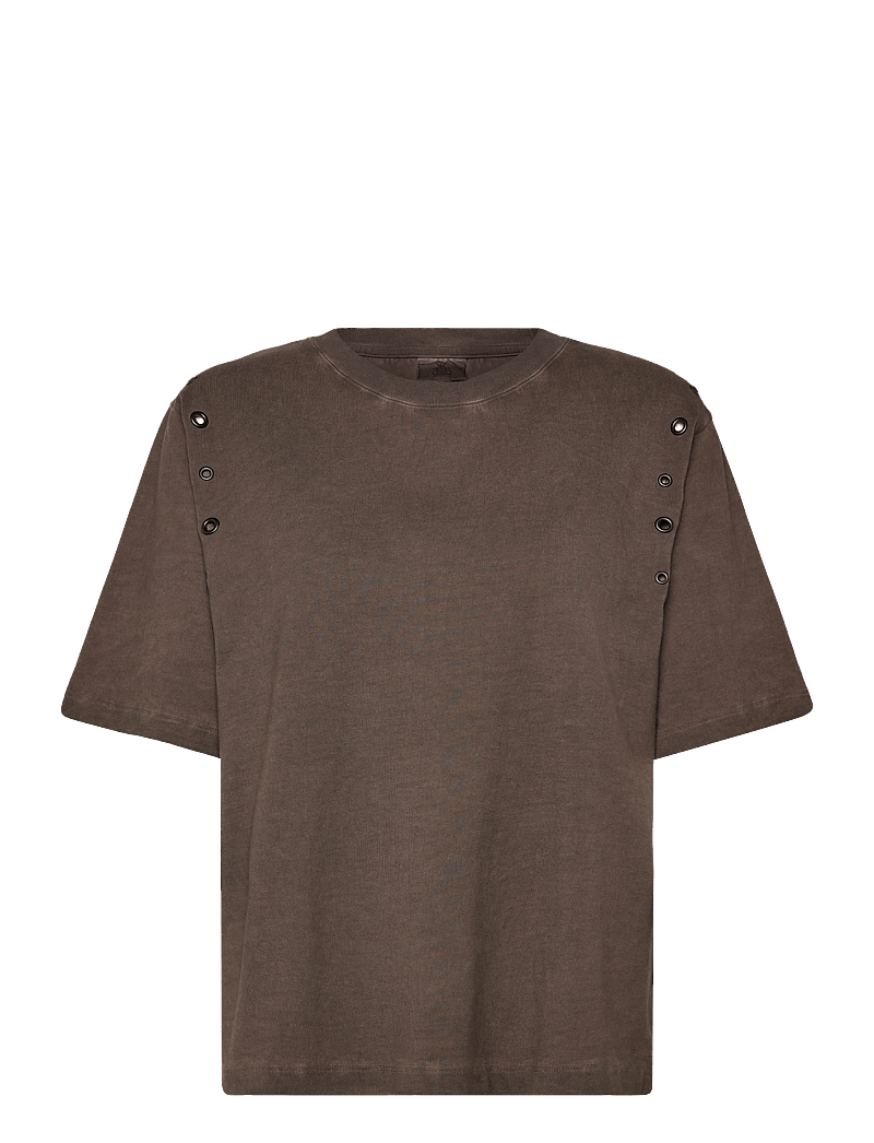 Karen By Simonsen - KBBecilla Tee - t-shirts - bracken - 0